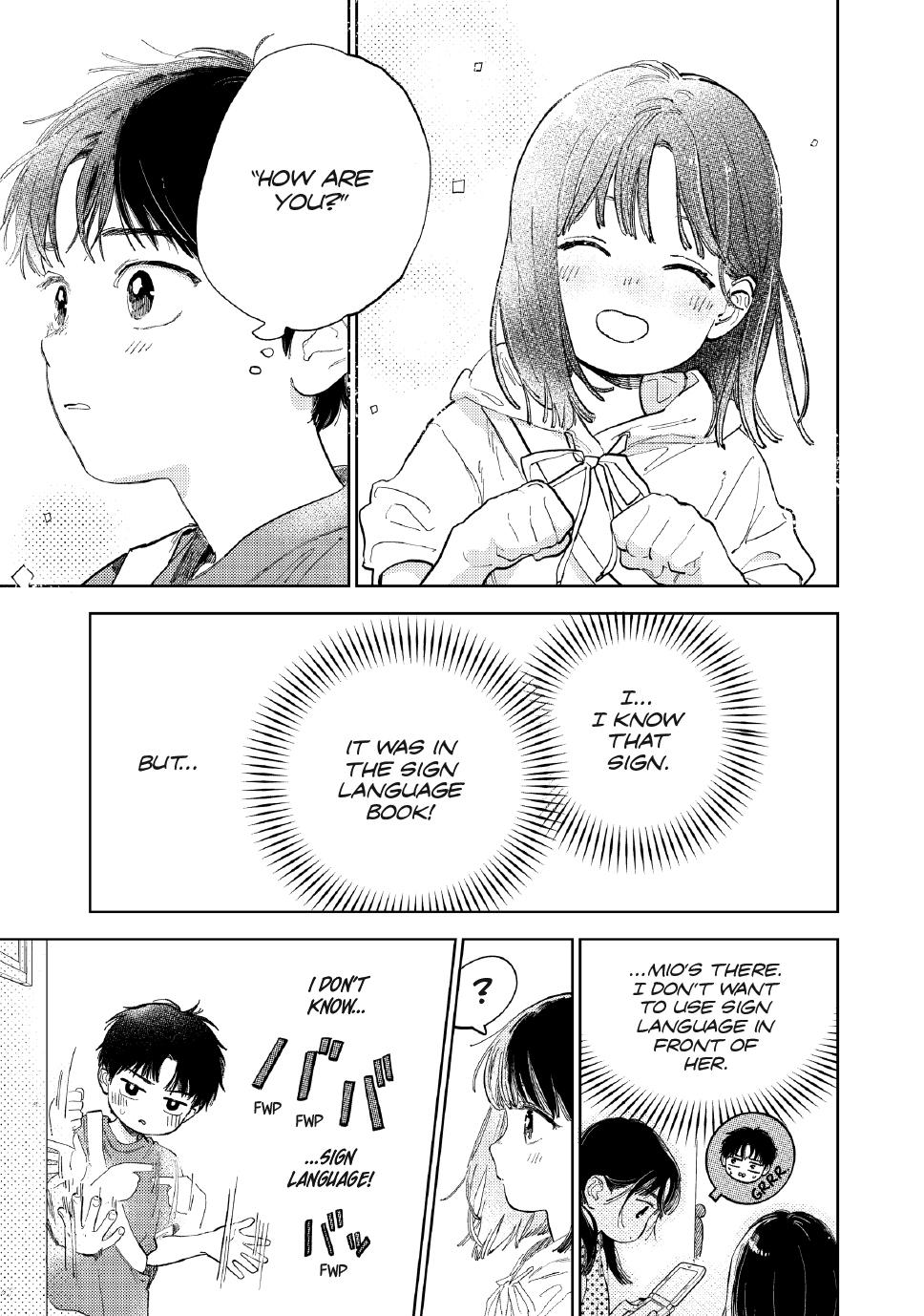 Read A Sign of Affection EN Manga Online