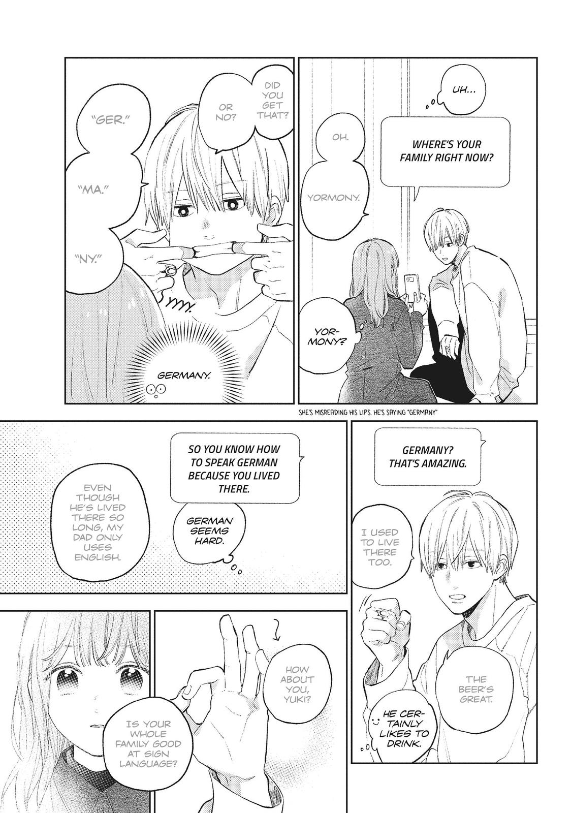 Read A Sign of Affection EN Manga Online