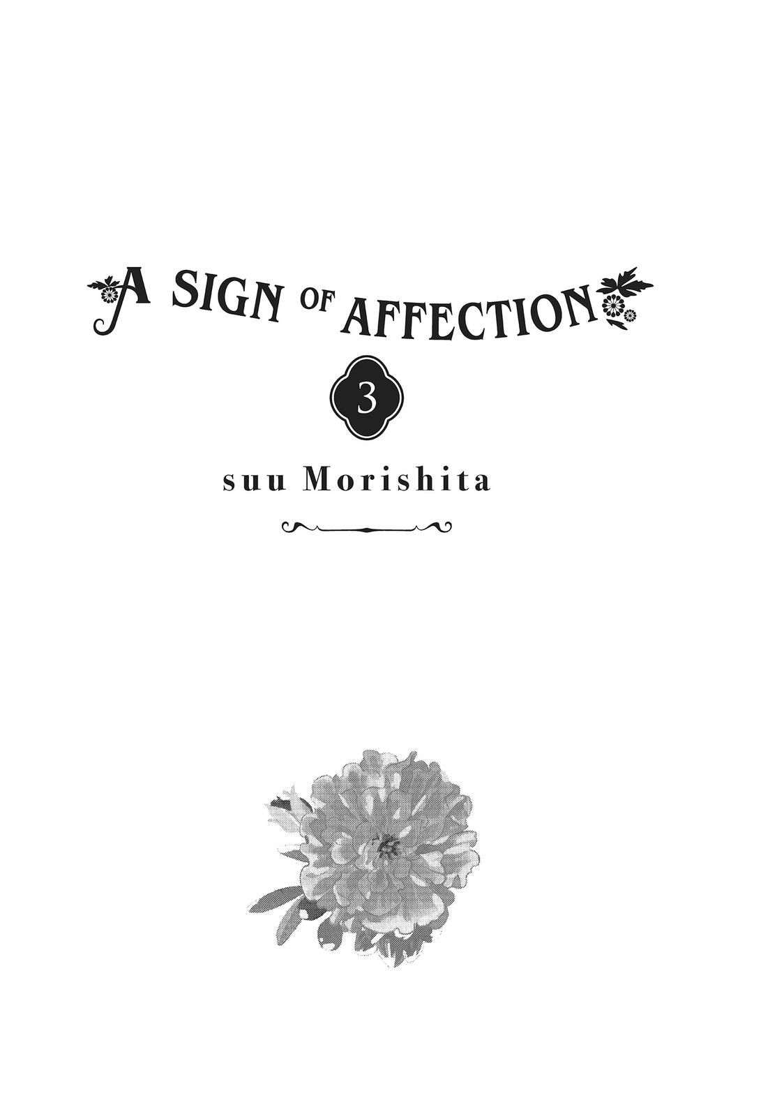 Read A Sign of Affection EN Manga Online