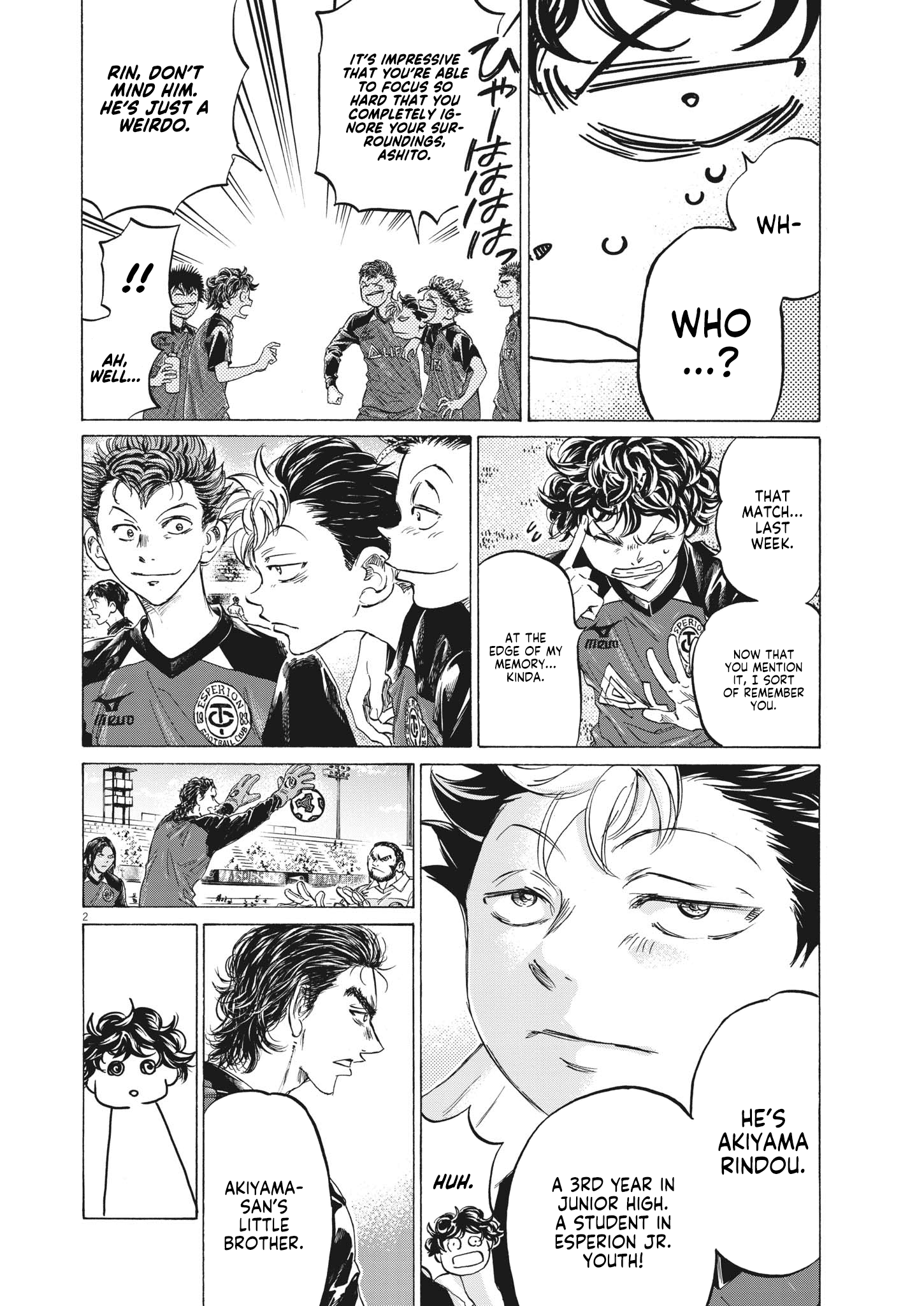 Read Aoashi EN Manga Online