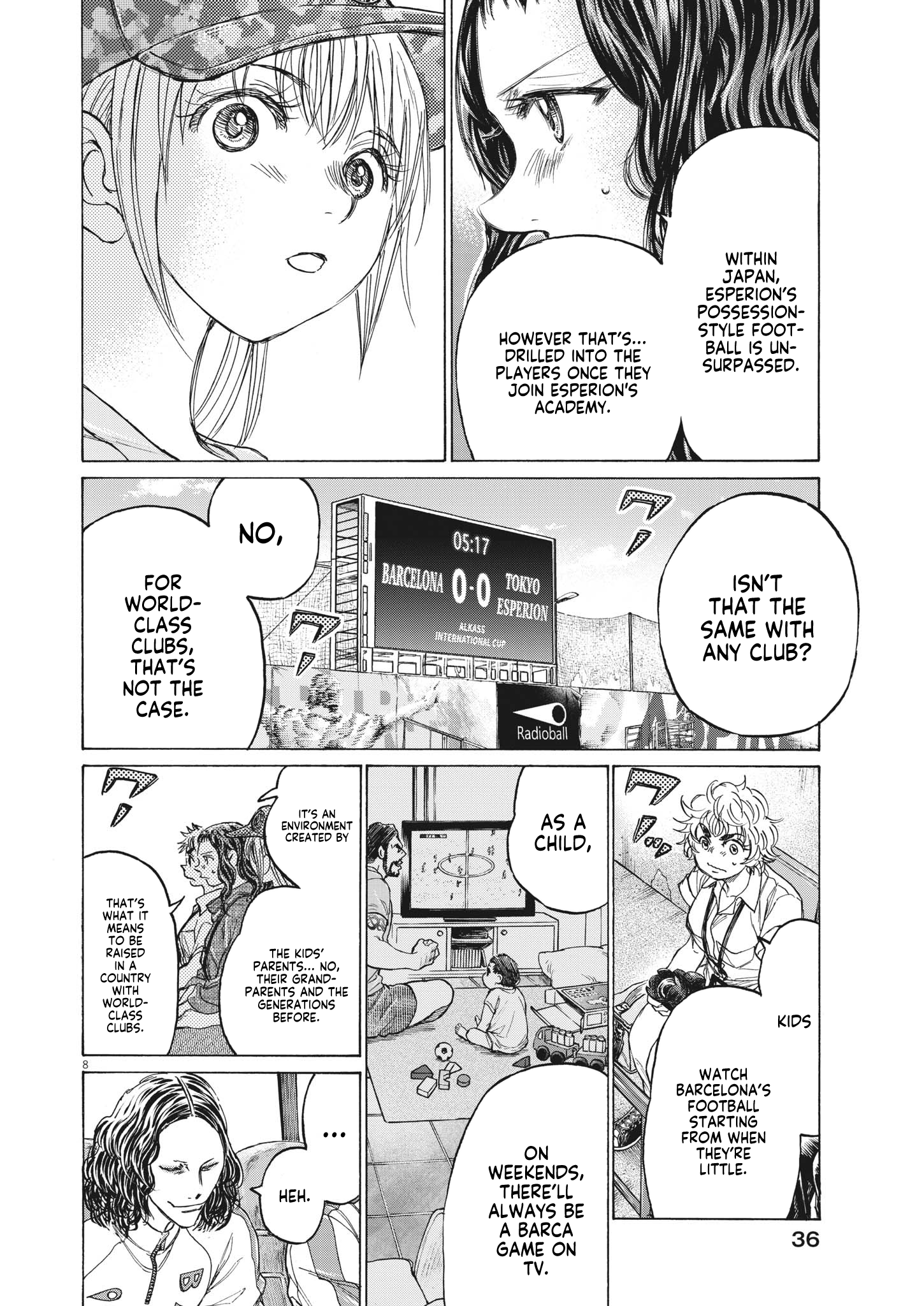 Read Aoashi EN Manga Online