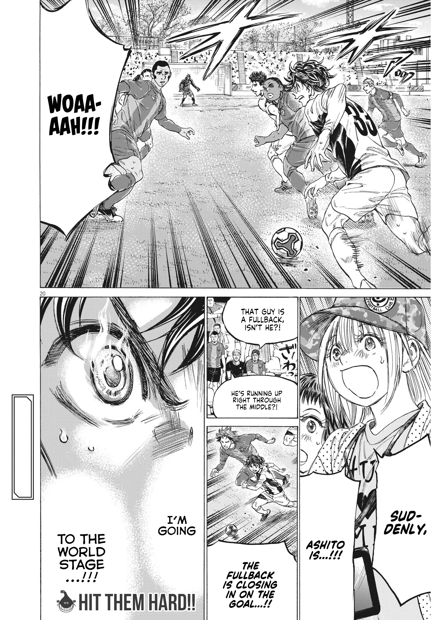 Read Aoashi EN Manga Online