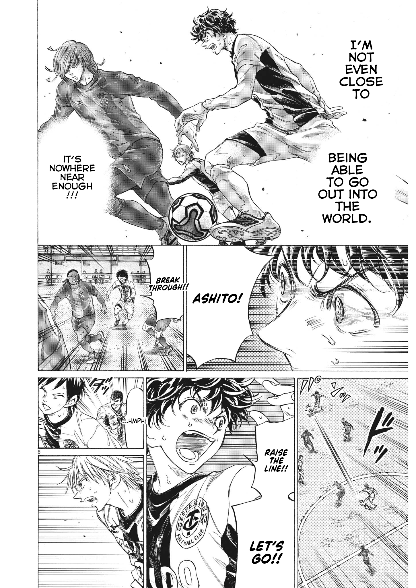 Read Aoashi EN Manga Online