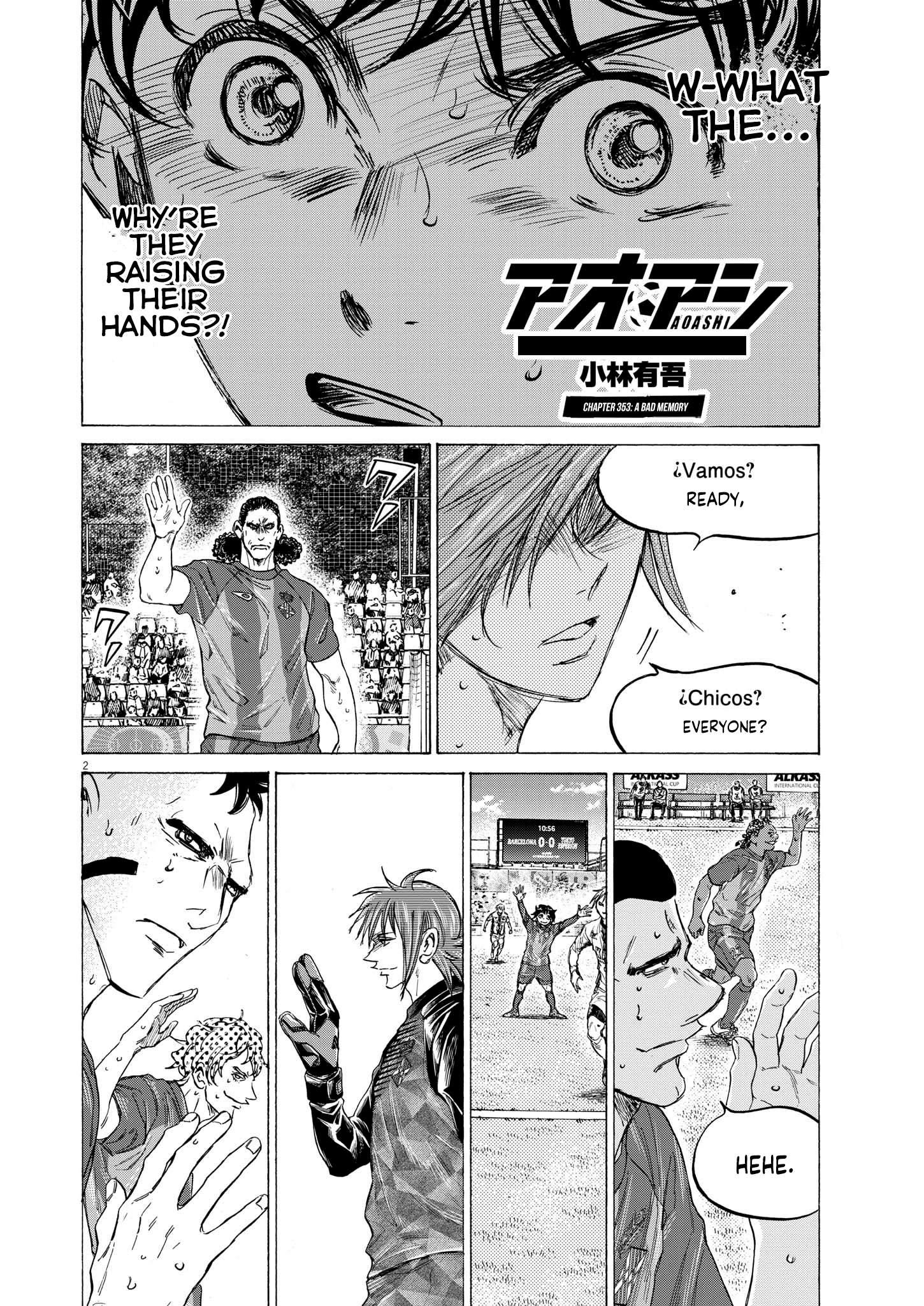 Read Aoashi EN Manga Online