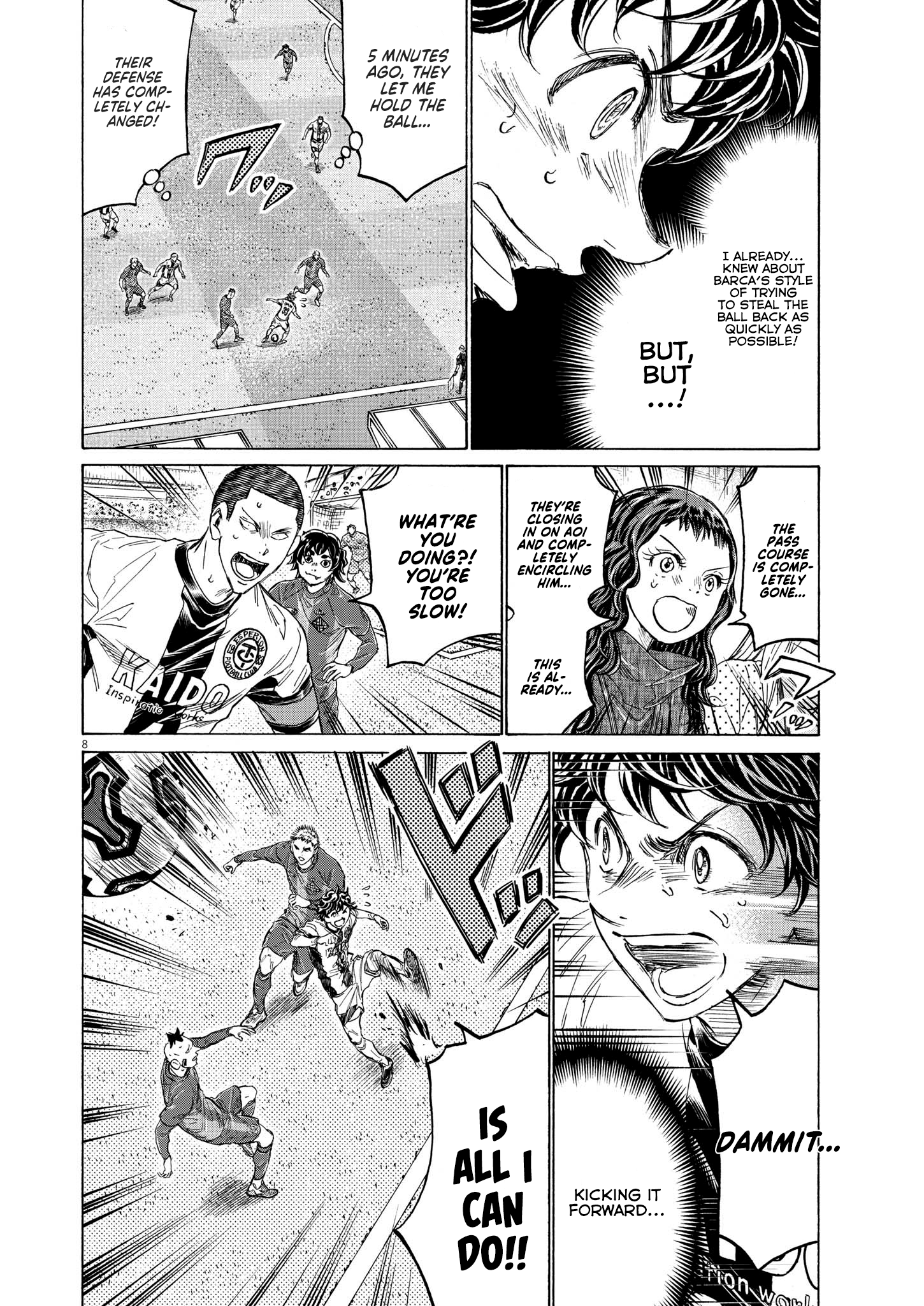 Read Aoashi EN Manga Online