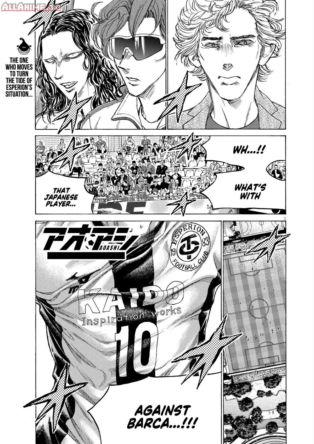 Read Aoashi EN Manga Online