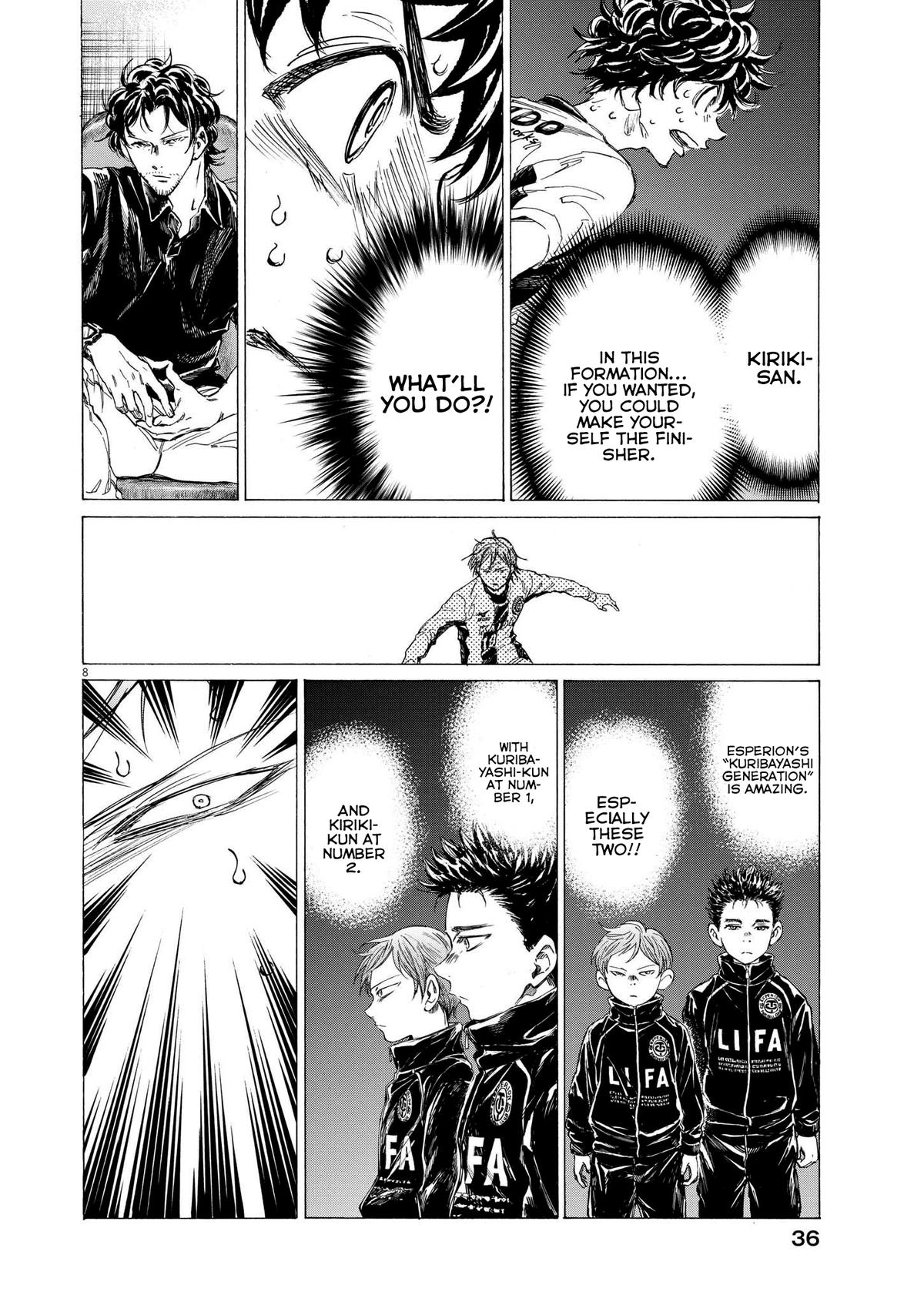 Read Aoashi EN Manga Online
