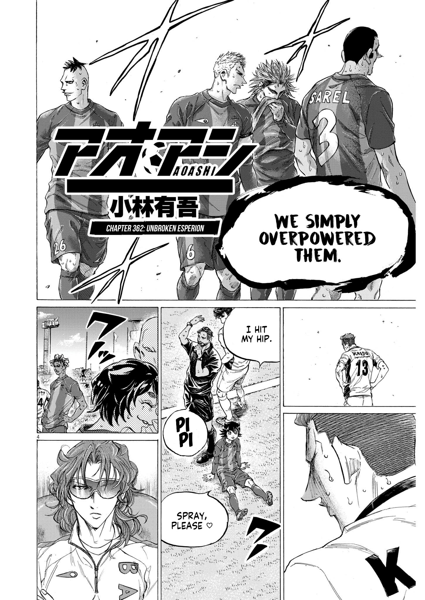 Read Aoashi EN Manga Online