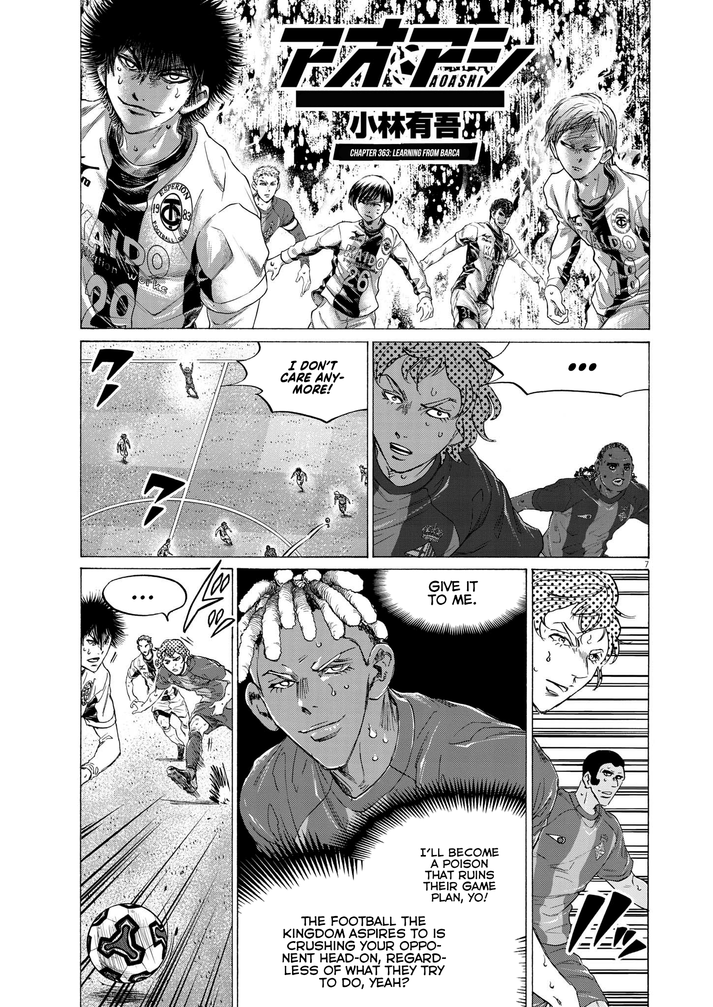 Read Aoashi EN Manga Online