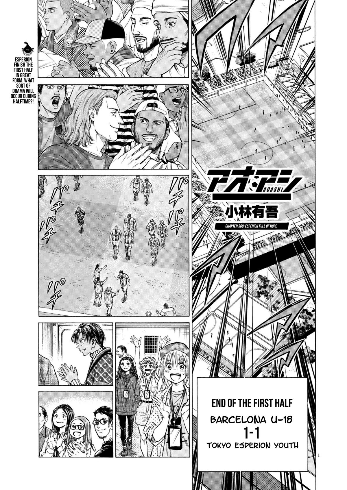 Read Aoashi EN Manga Online