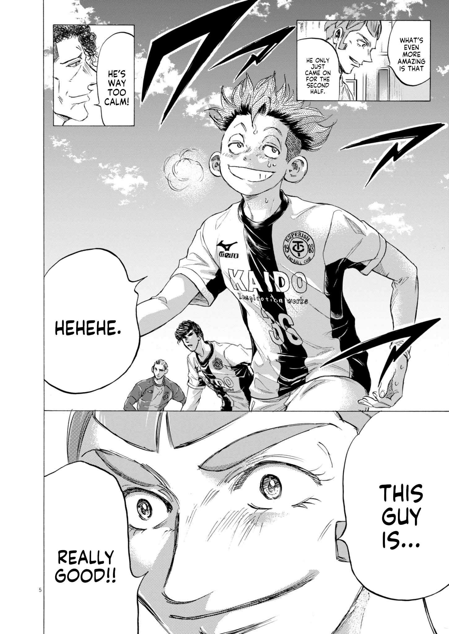 Read Aoashi EN Manga Online