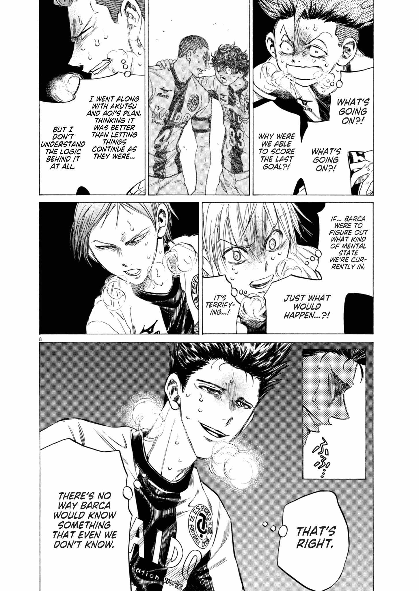 Read Aoashi EN Manga Online