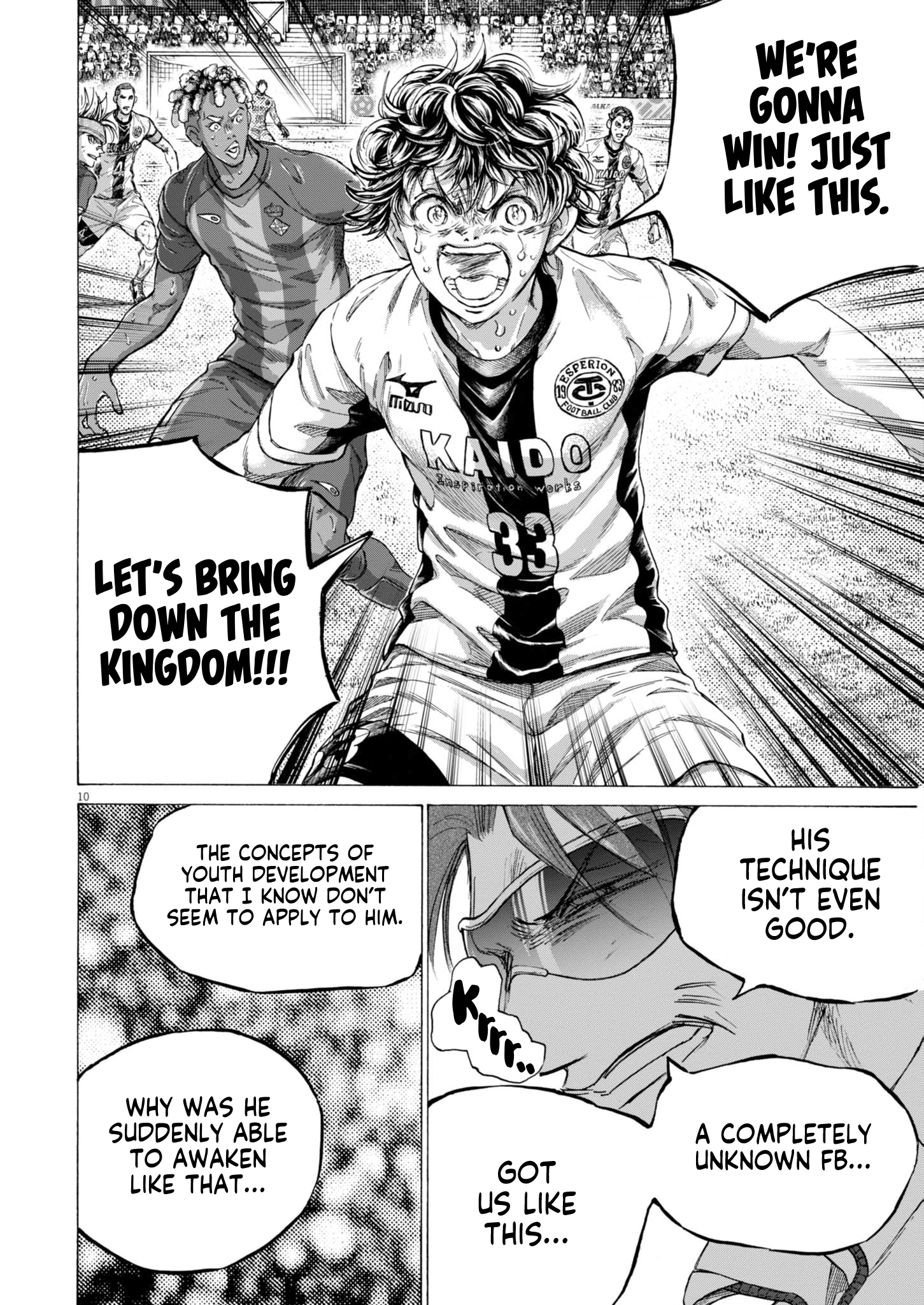 Read Aoashi EN Manga Online