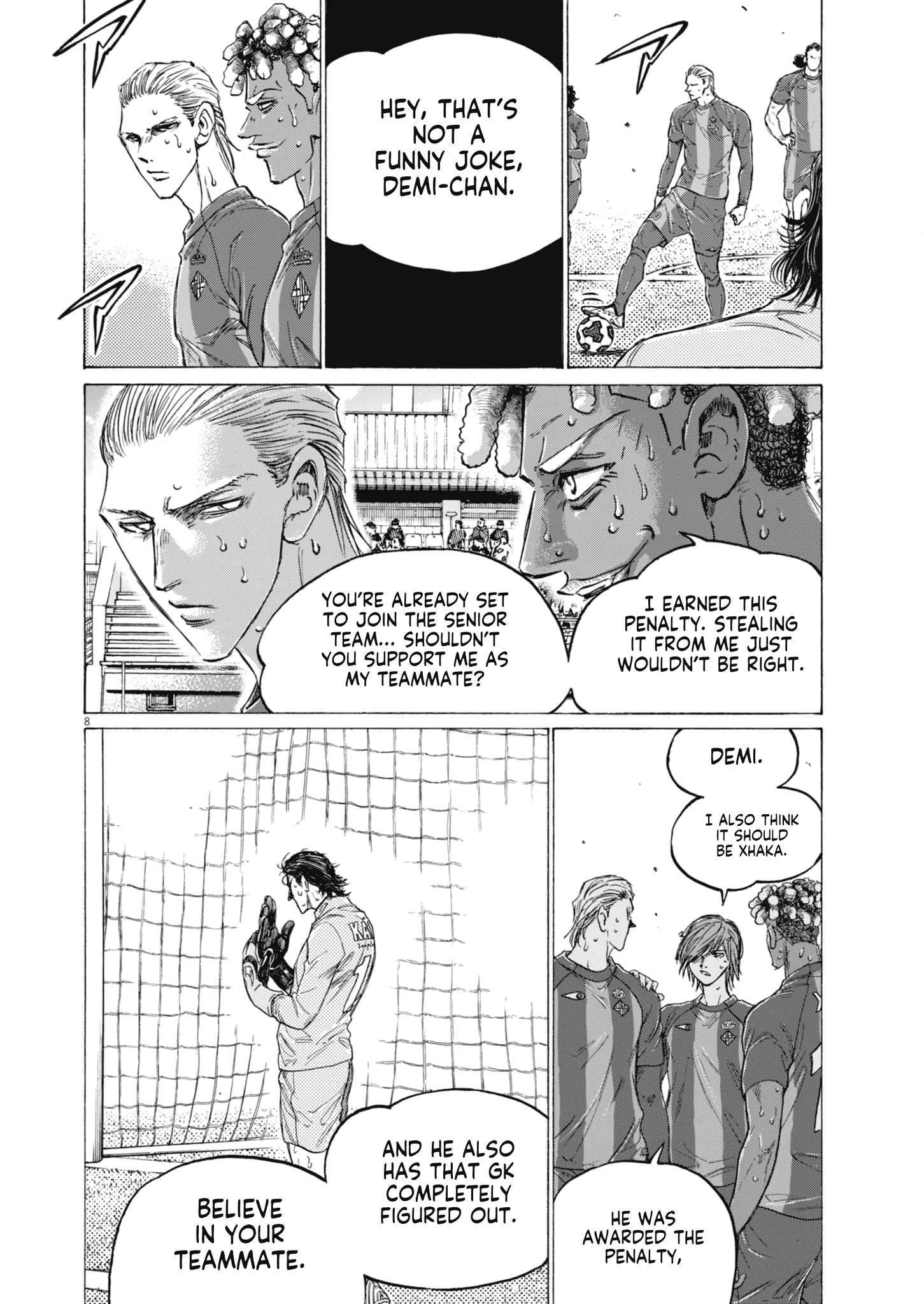 Read Aoashi EN Manga Online