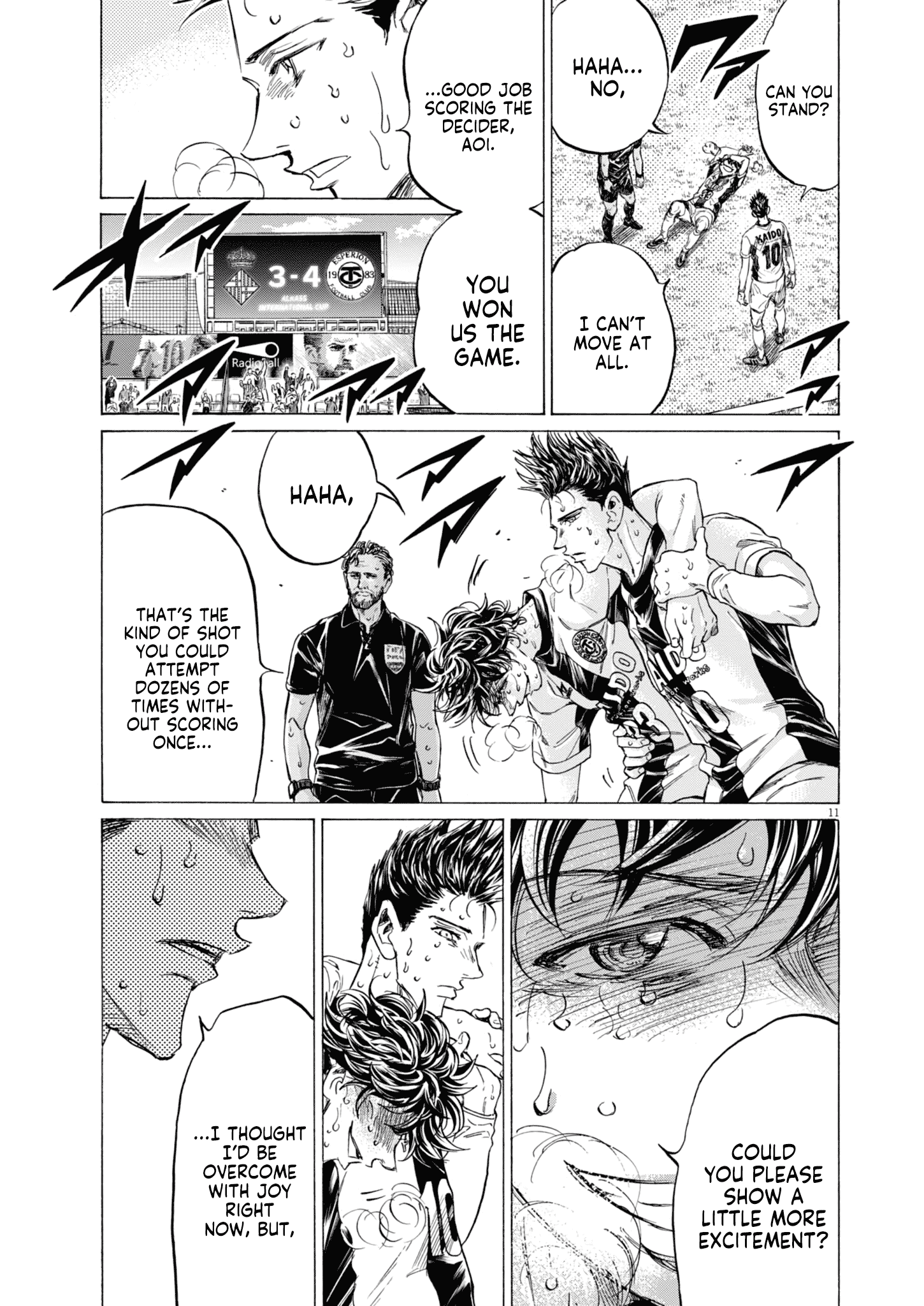 Read Aoashi EN Manga Online