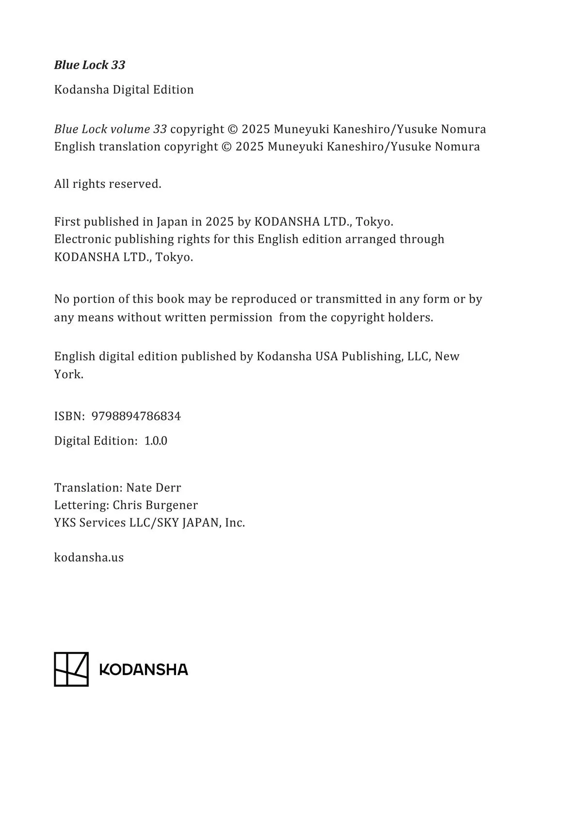 Read Blue Lock EN Manga Online