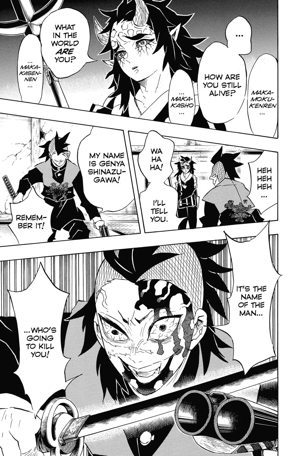 Read Demon Slayer Kimetsu no Yaiba EN Manga Online