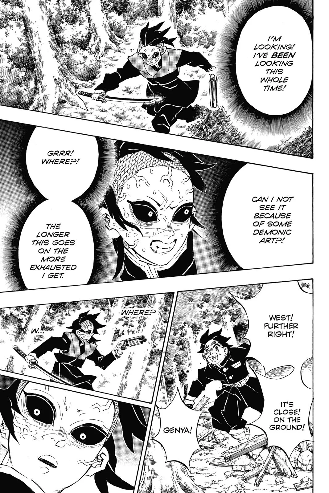 Read Demon Slayer Kimetsu no Yaiba EN Manga Online