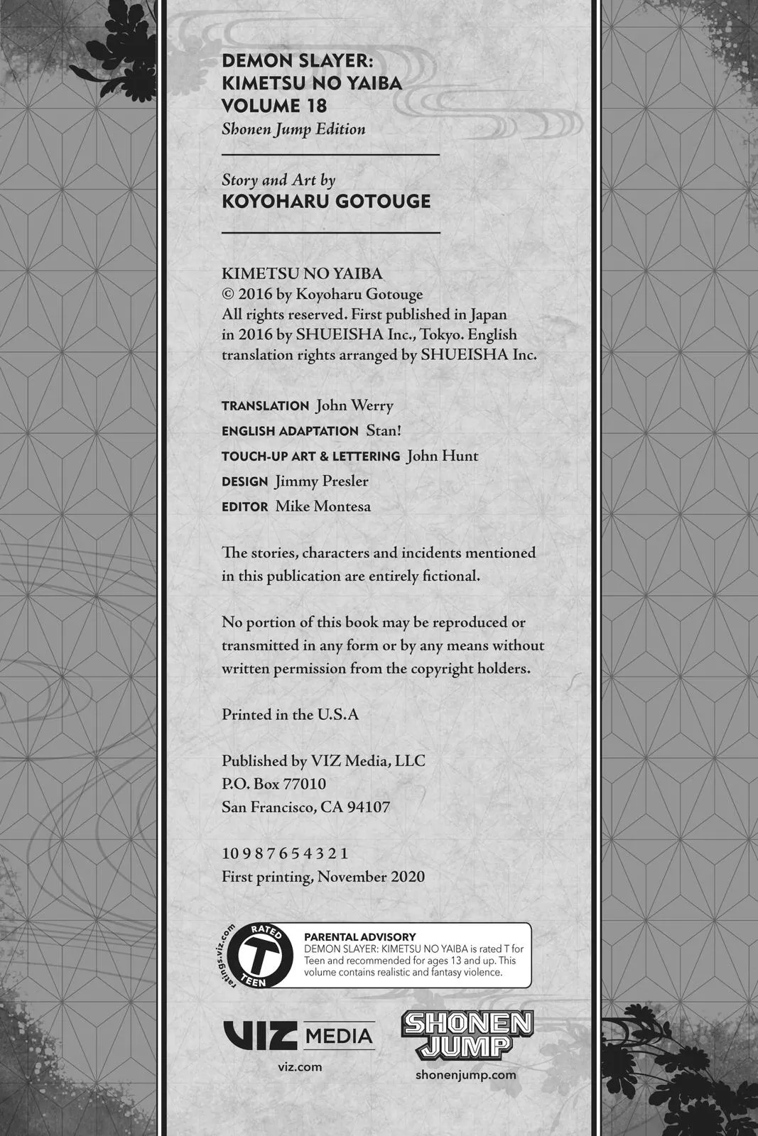 Read Demon Slayer Kimetsu no Yaiba EN Manga Online