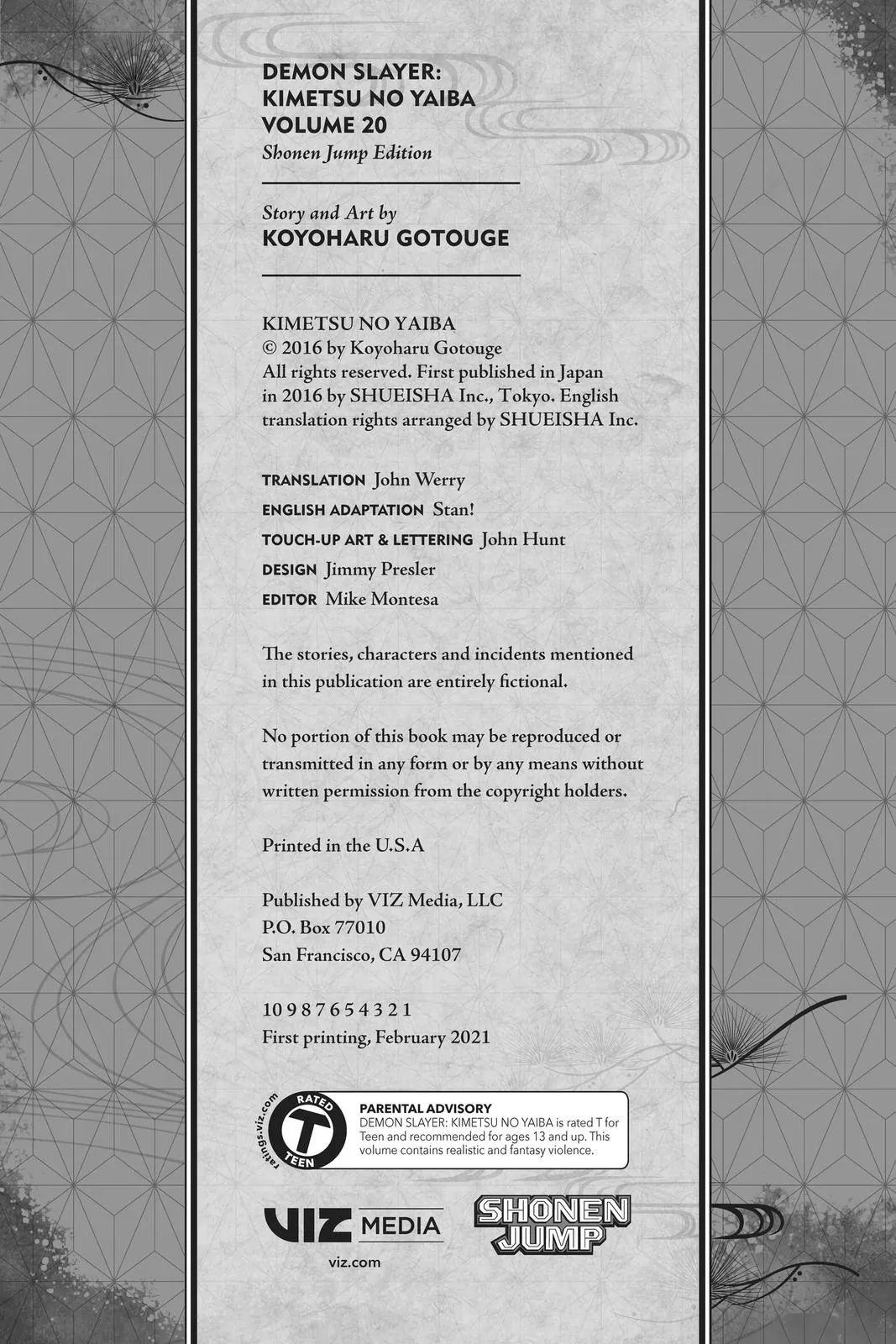 Read Demon Slayer Kimetsu no Yaiba EN Manga Online