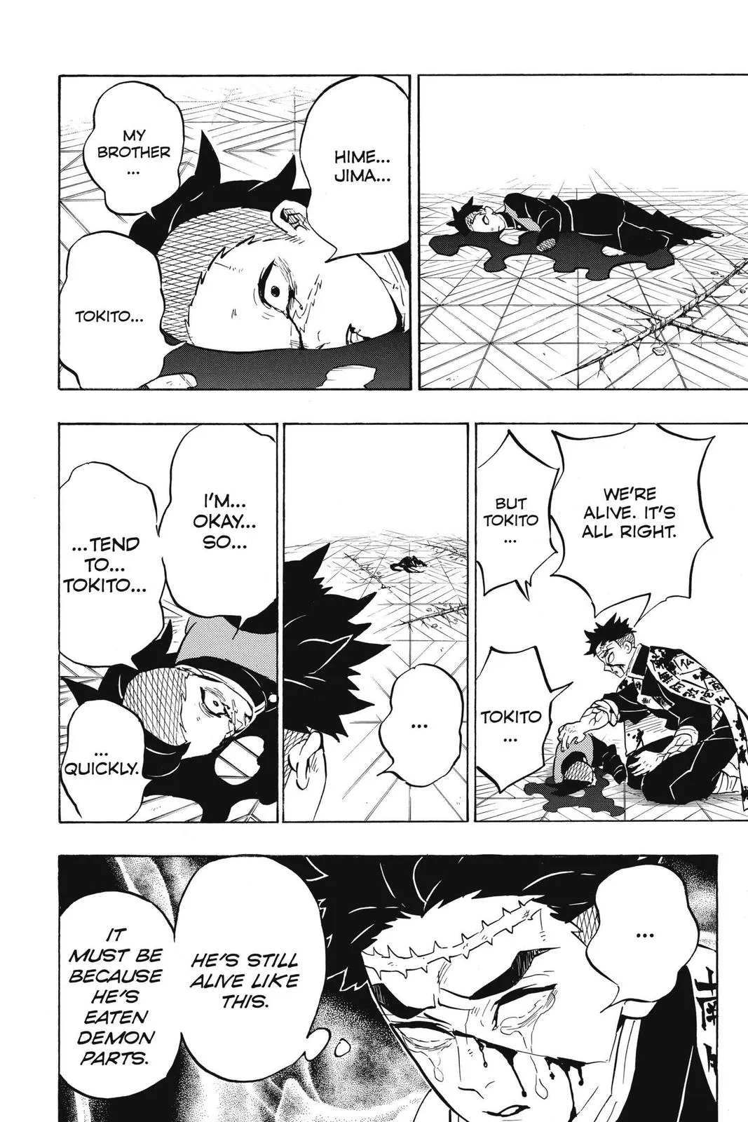 Read Demon Slayer Kimetsu no Yaiba EN Manga Online