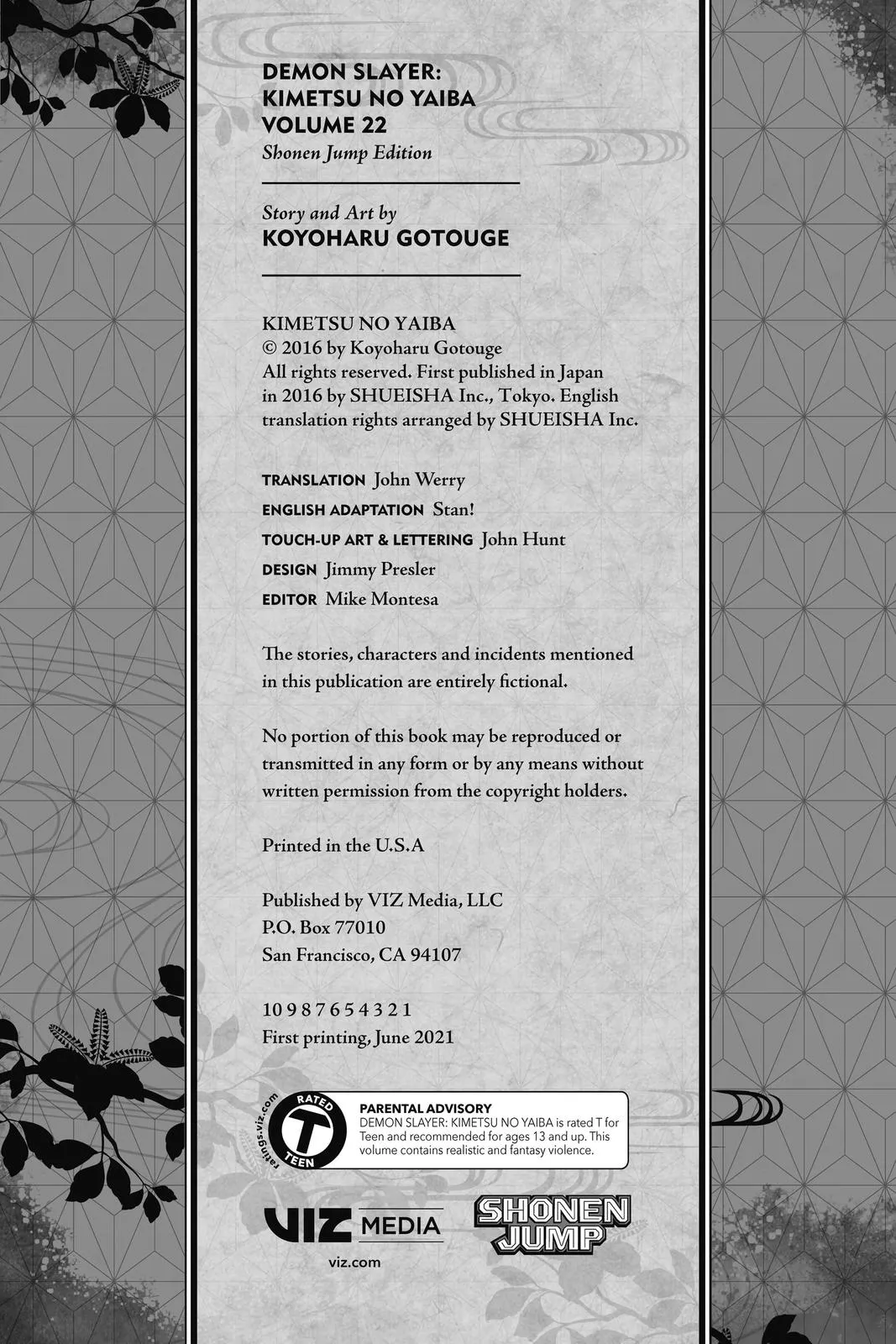 Read Demon Slayer Kimetsu no Yaiba EN Manga Online