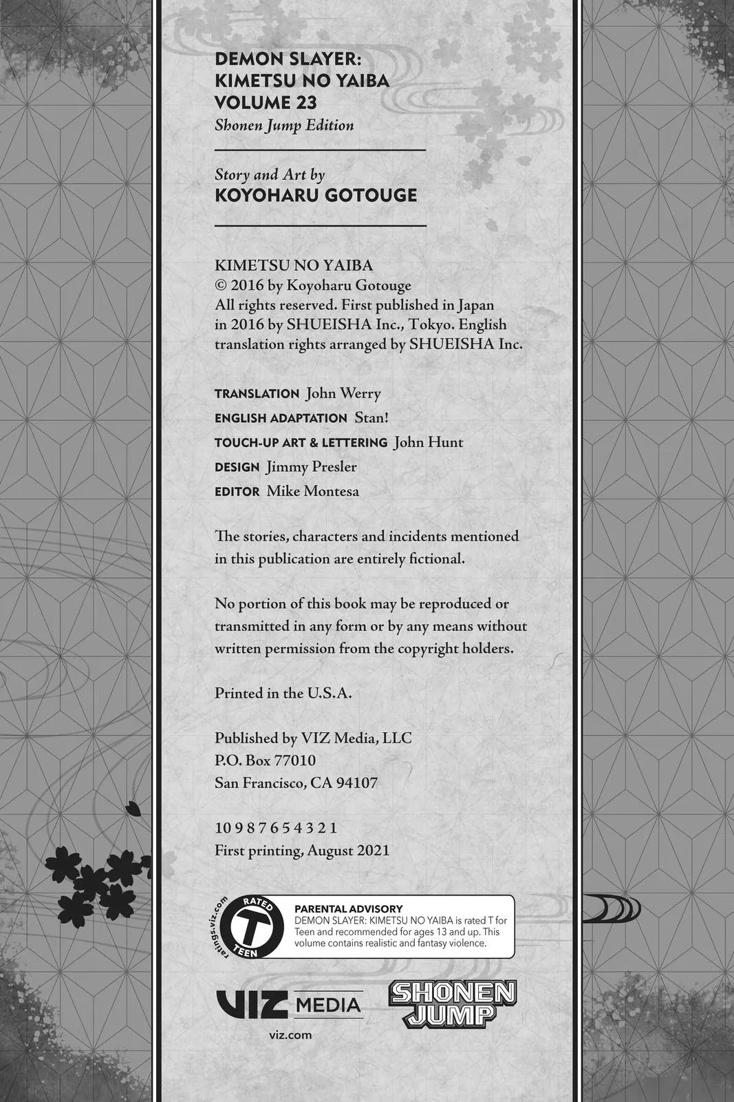 Read Demon Slayer Kimetsu no Yaiba EN Manga Online