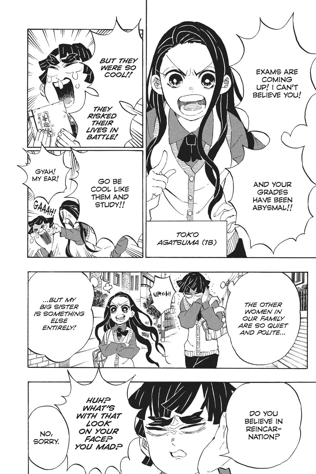 Read Demon Slayer Kimetsu no Yaiba EN Manga Online