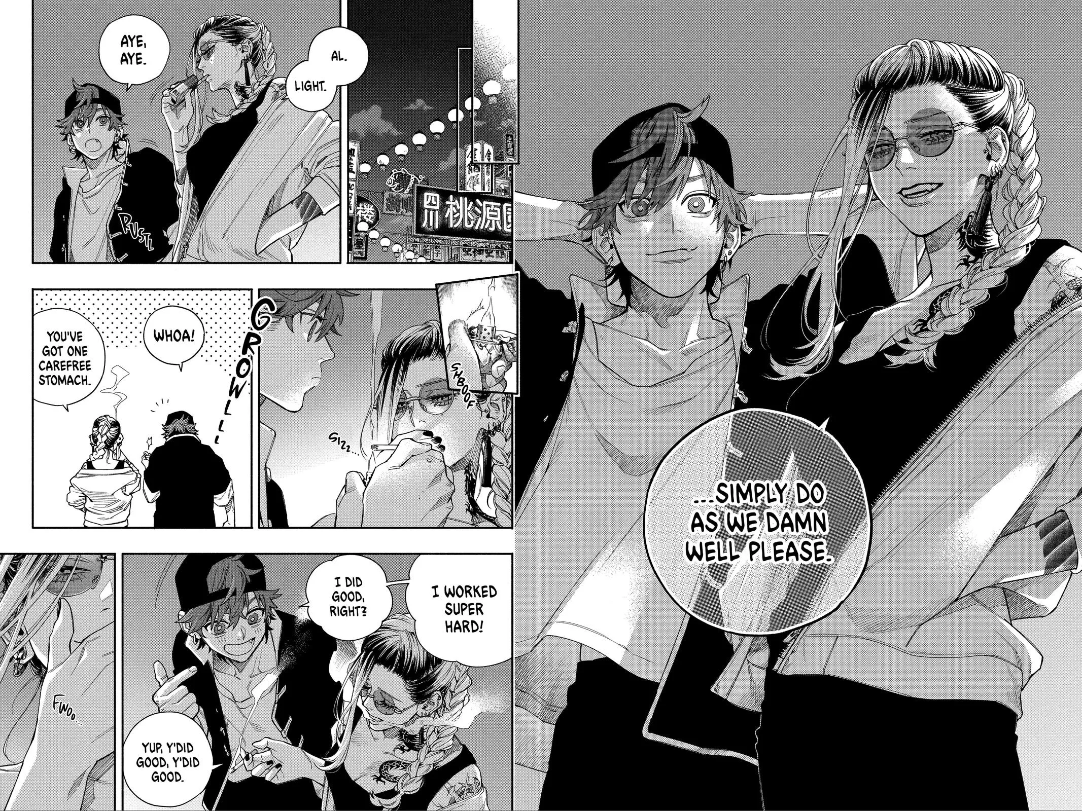 Read Gokurakugai EN Manga Online