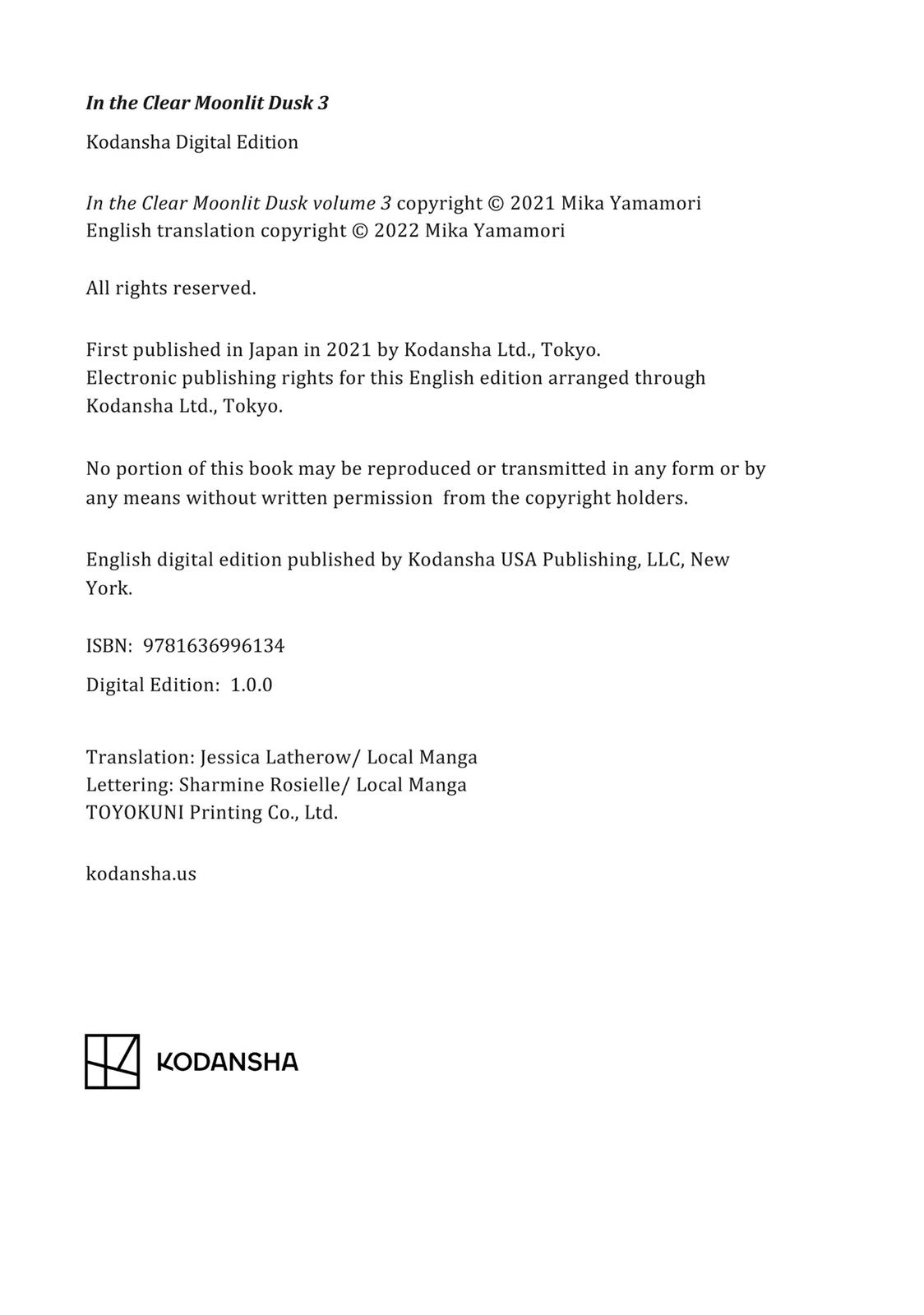 Read In the Clear Moonlit Dusk EN Manga Online