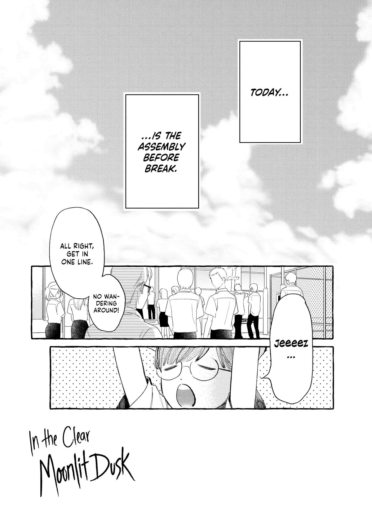 Read In the Clear Moonlit Dusk EN Manga Online