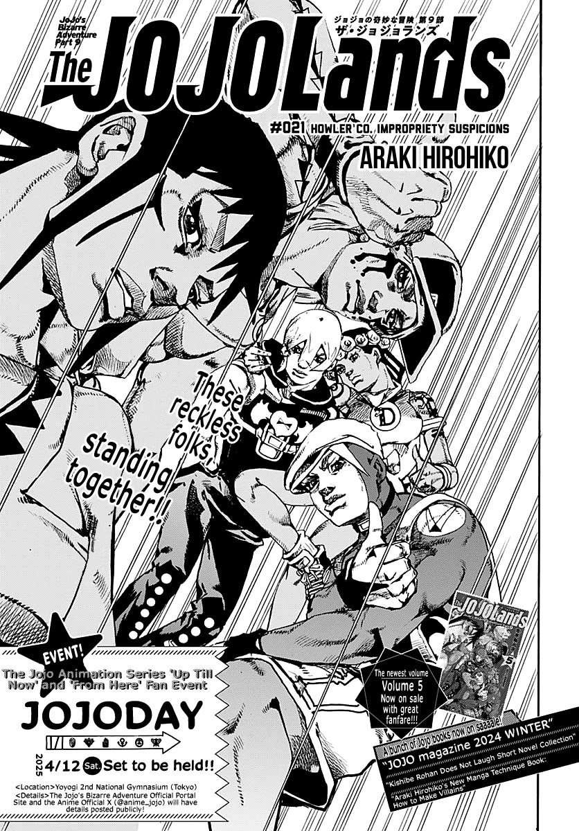 Read Jojo's Bizarre Adventure Part 9  The Jojolands EN Manga Online
