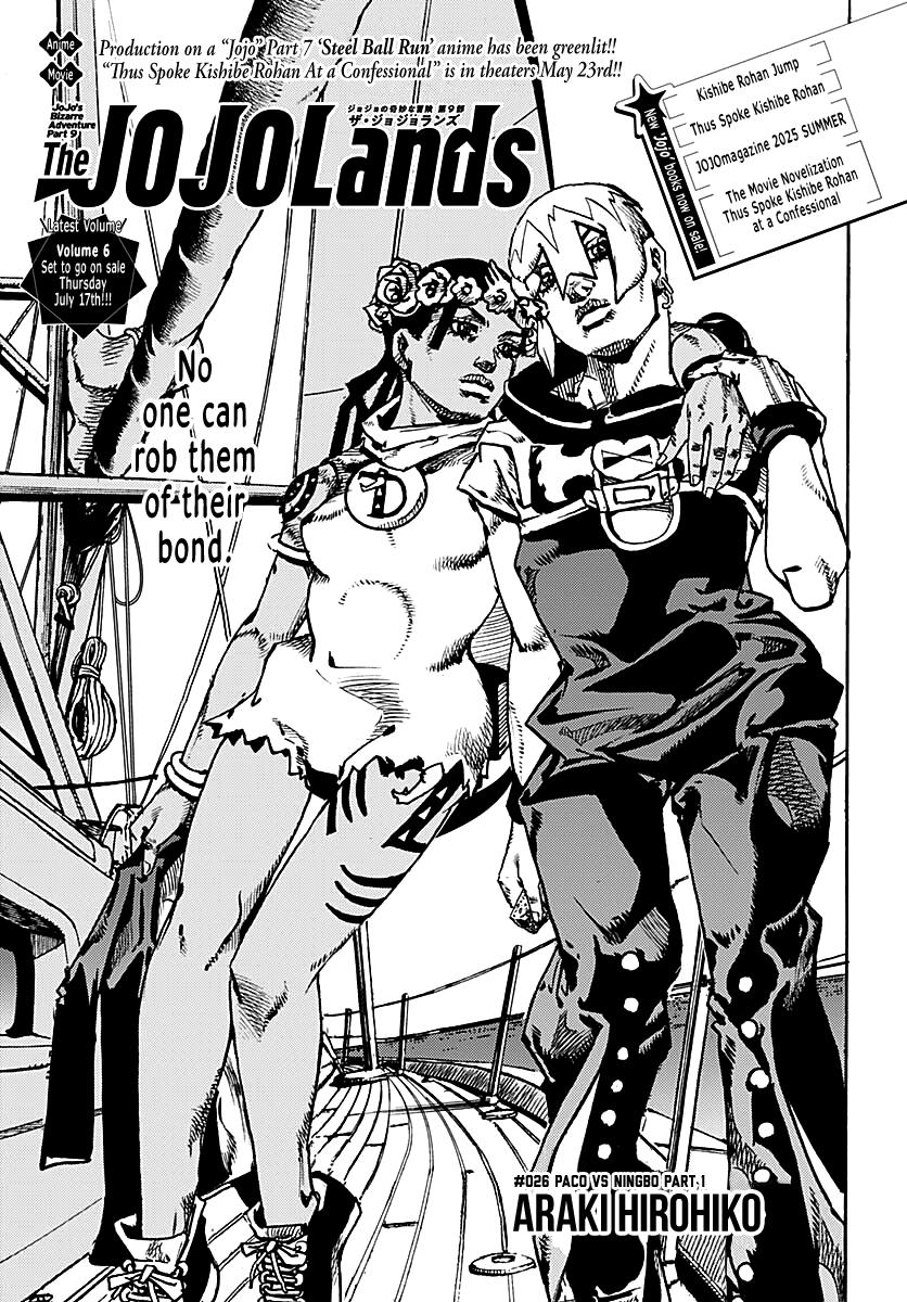 Read Jojo's Bizarre Adventure Part 9  The Jojolands EN Manga Online