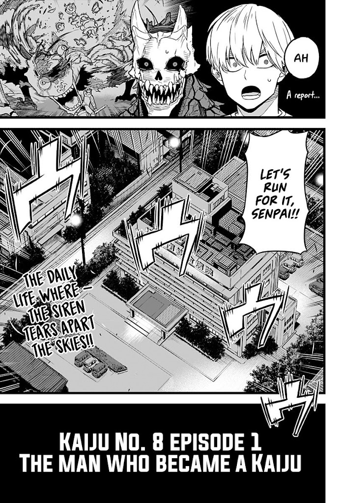 Read Kaiju No. 8 EN Manga Online
