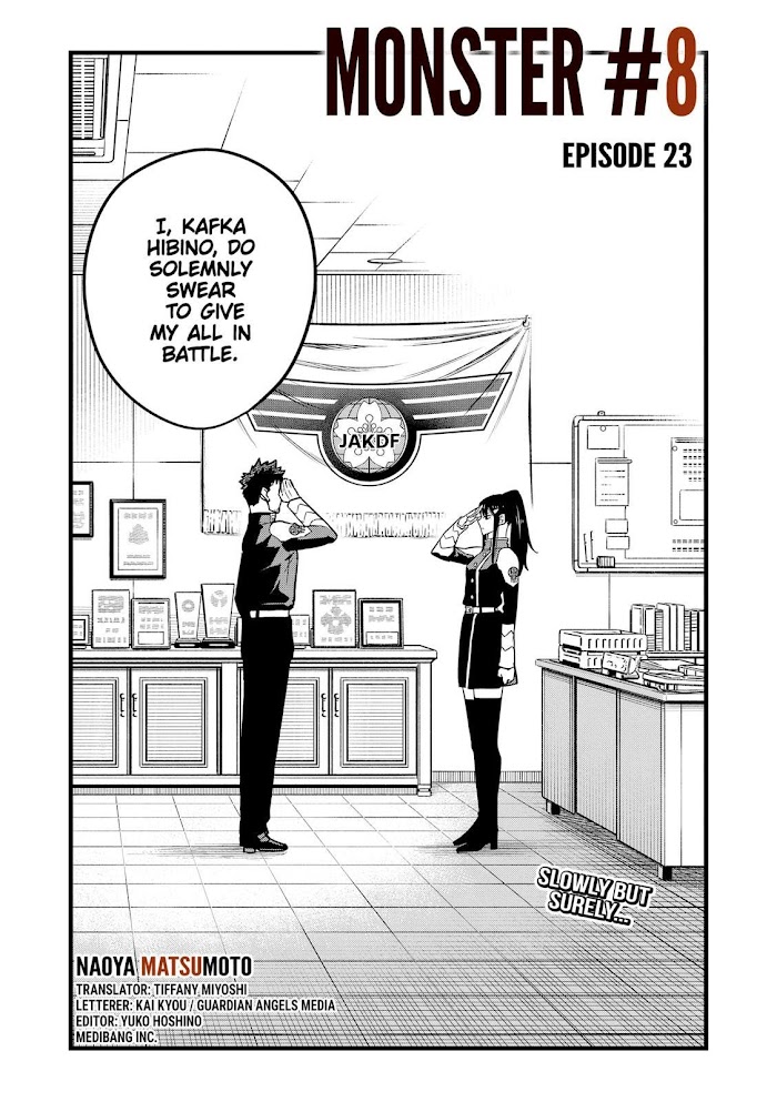 Read Kaiju No. 8 EN Manga Online