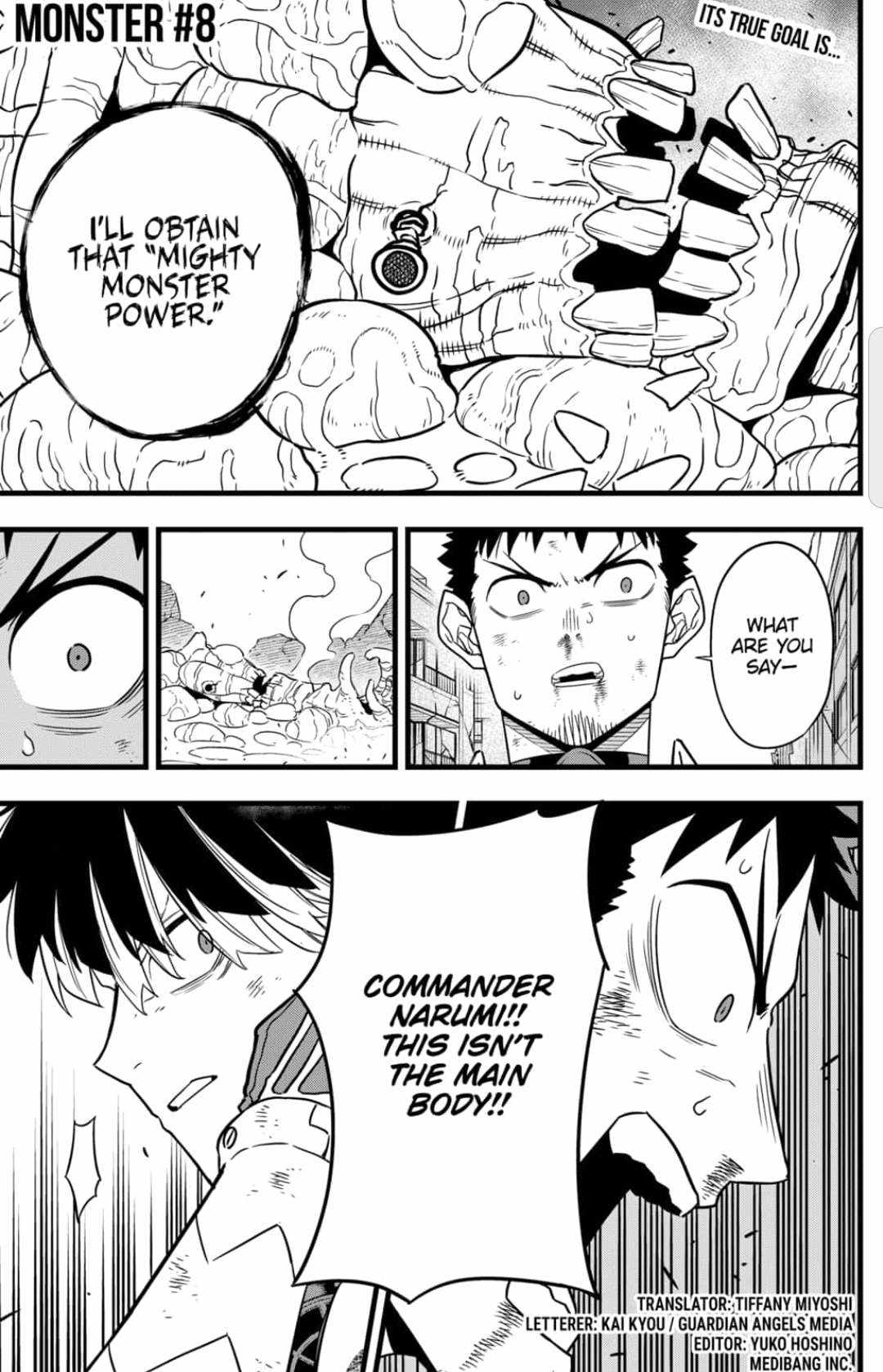 Read Kaiju No. 8 EN Manga Online