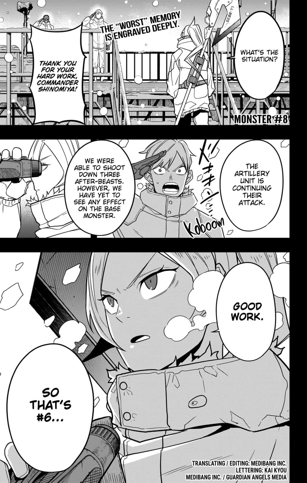 Read Kaiju No. 8 EN Manga Online