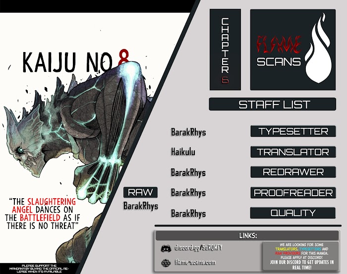 Read Kaiju No. 8 EN Manga Online