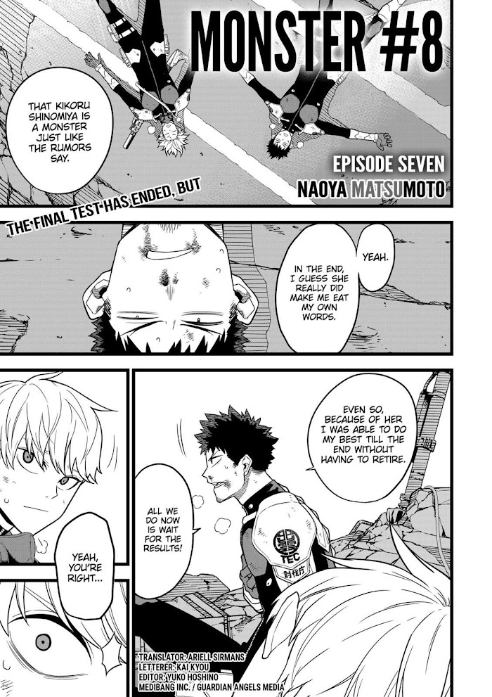 Read Kaiju No. 8 EN Manga Online