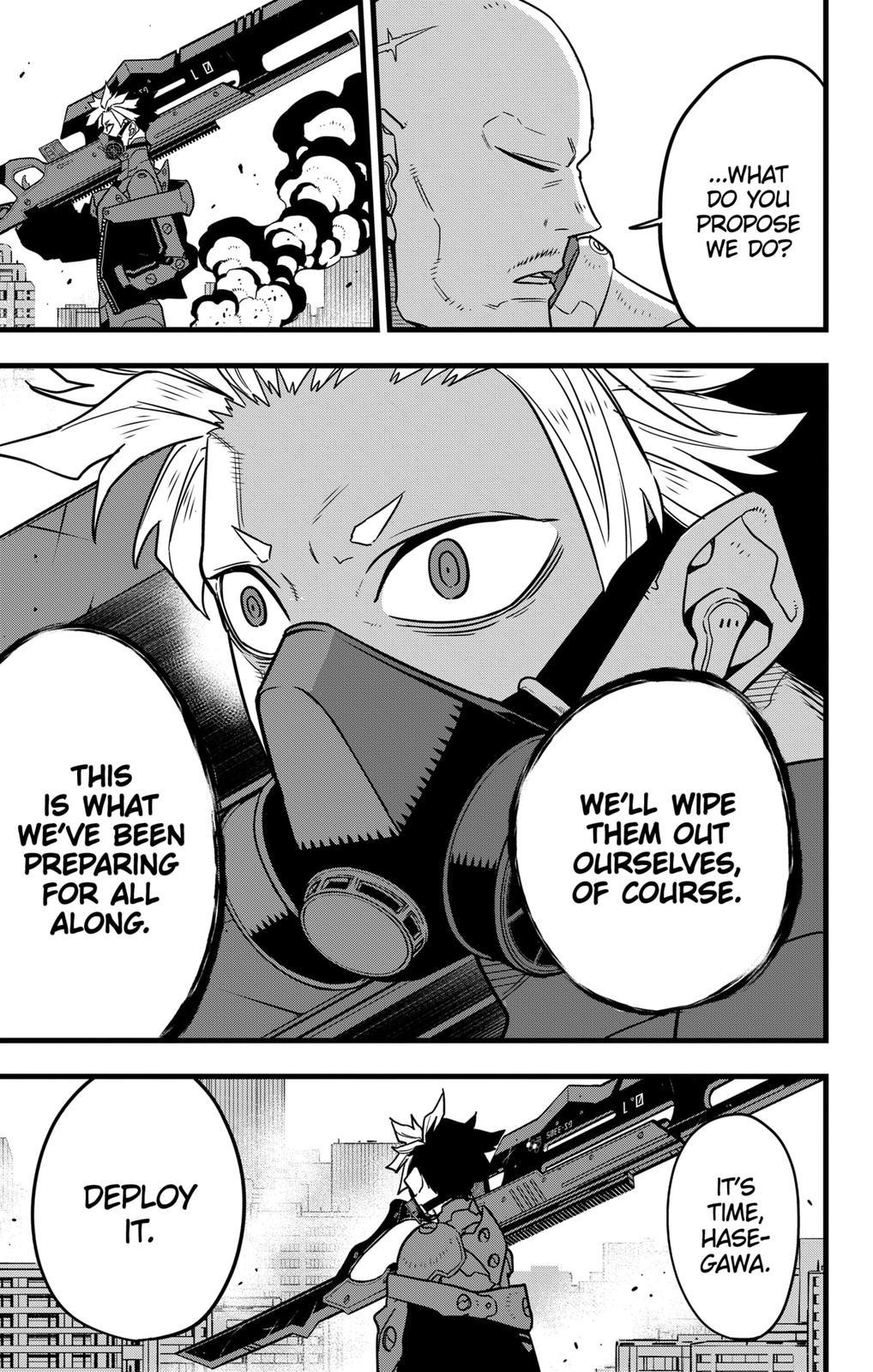 Read Kaiju No. 8 EN Manga Online