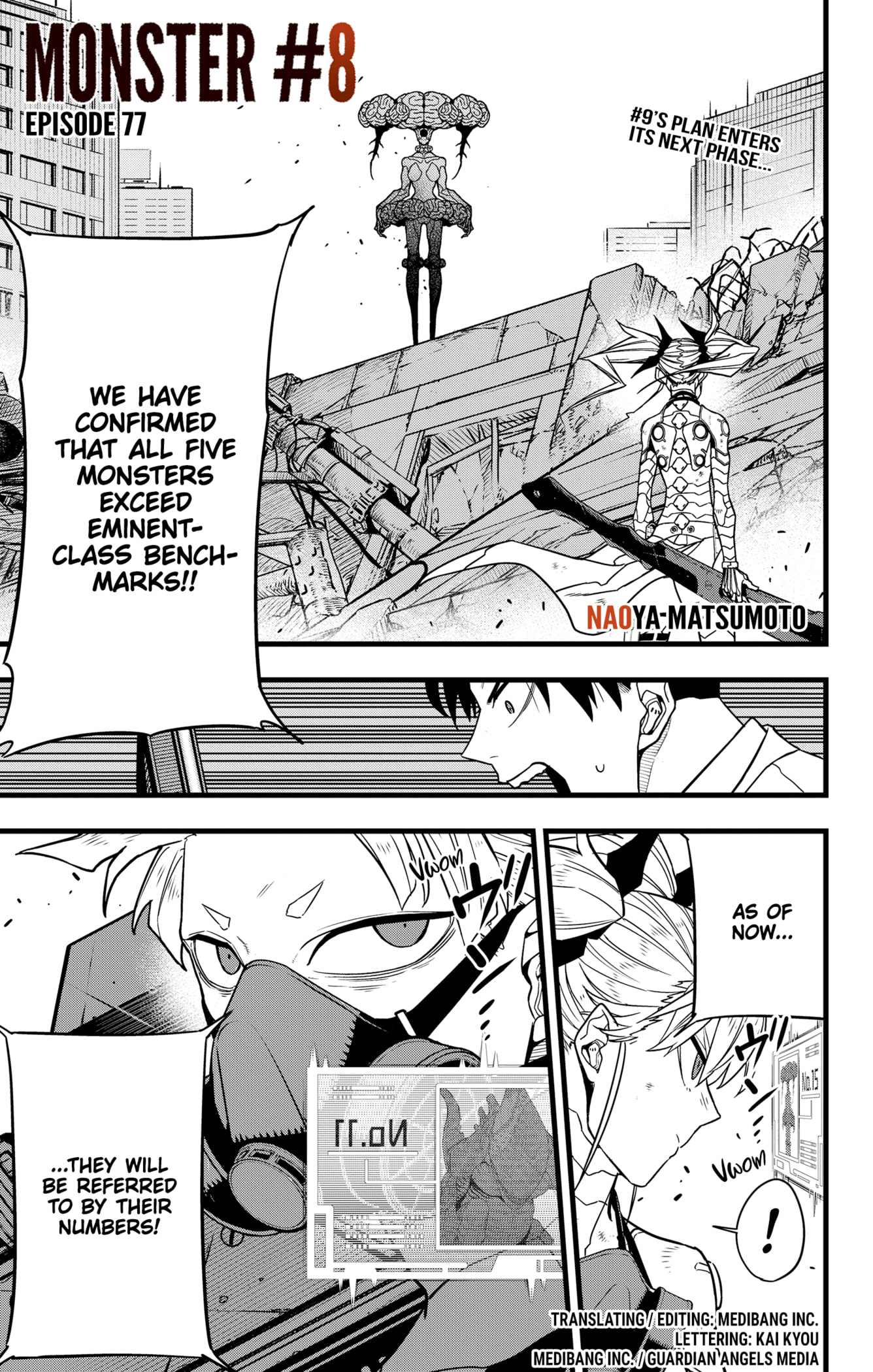 Read Kaiju No. 8 EN Manga Online