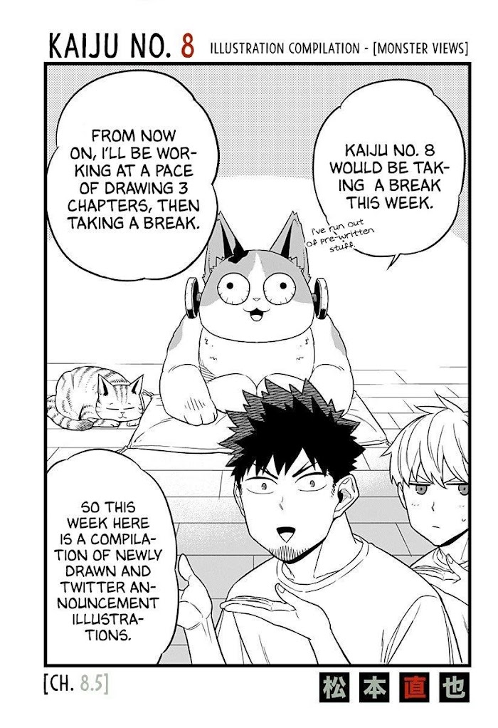 Read Kaiju No. 8 EN Manga Online