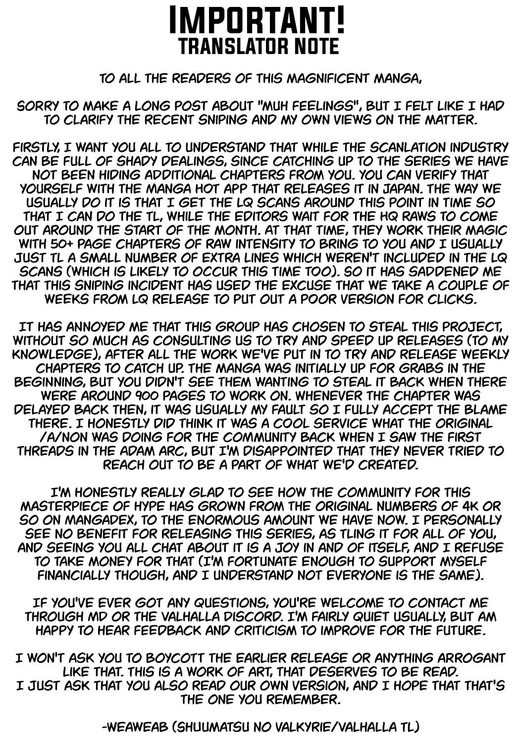 Read Record of Ragnarok EN Manga Online