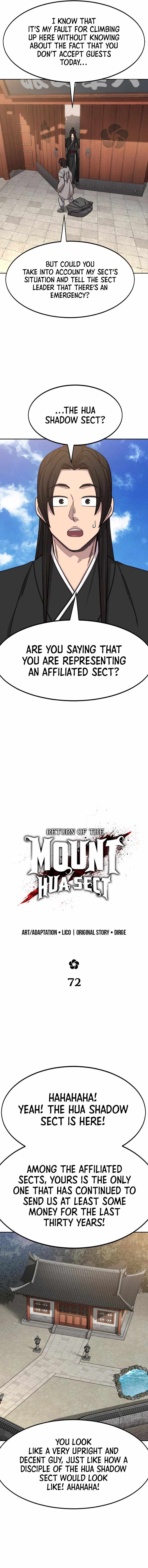 Read Return of the Flowery Mountain Sect EN Manga Online