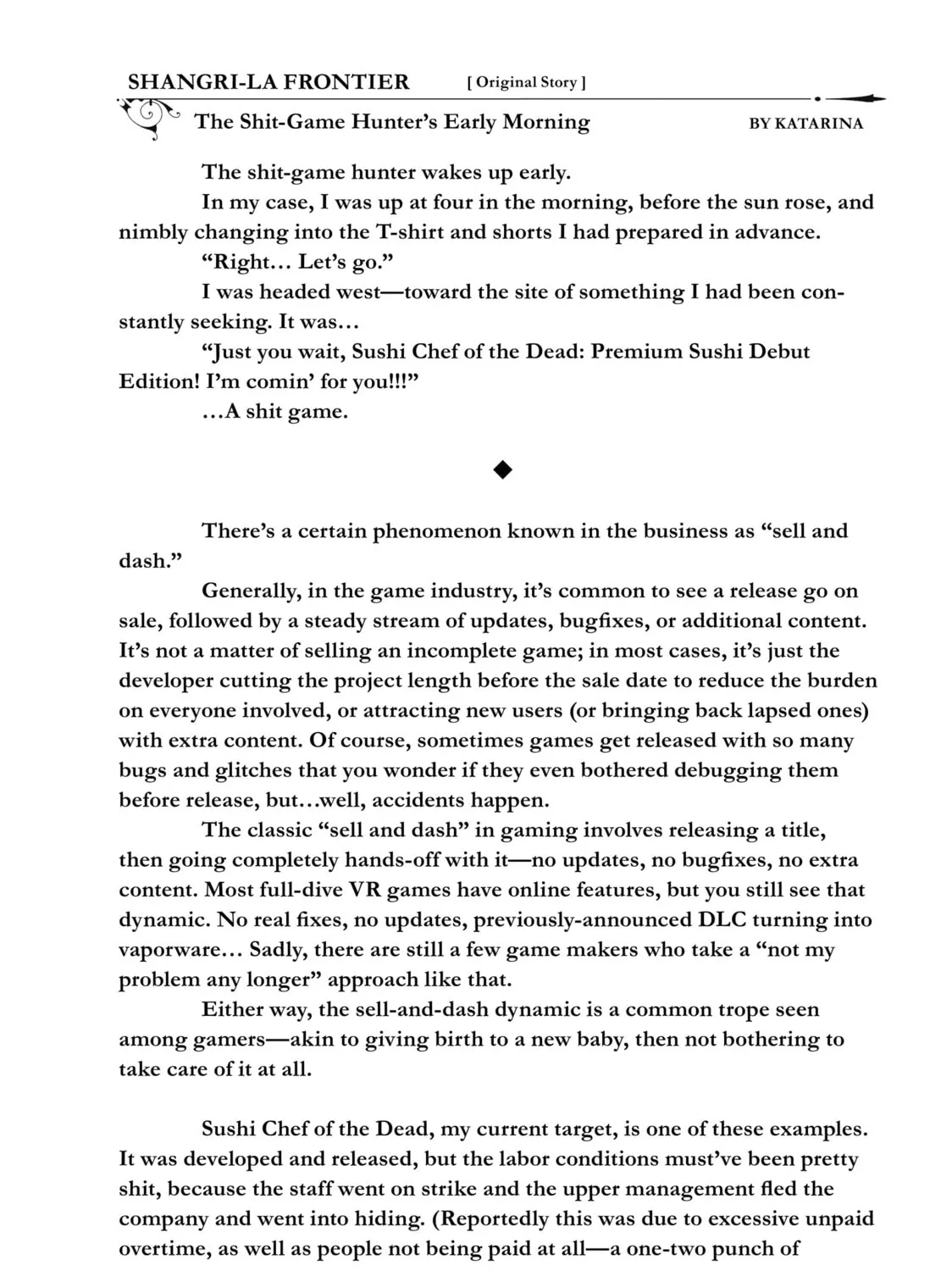 Read Shangri La Frontier EN Manga Online