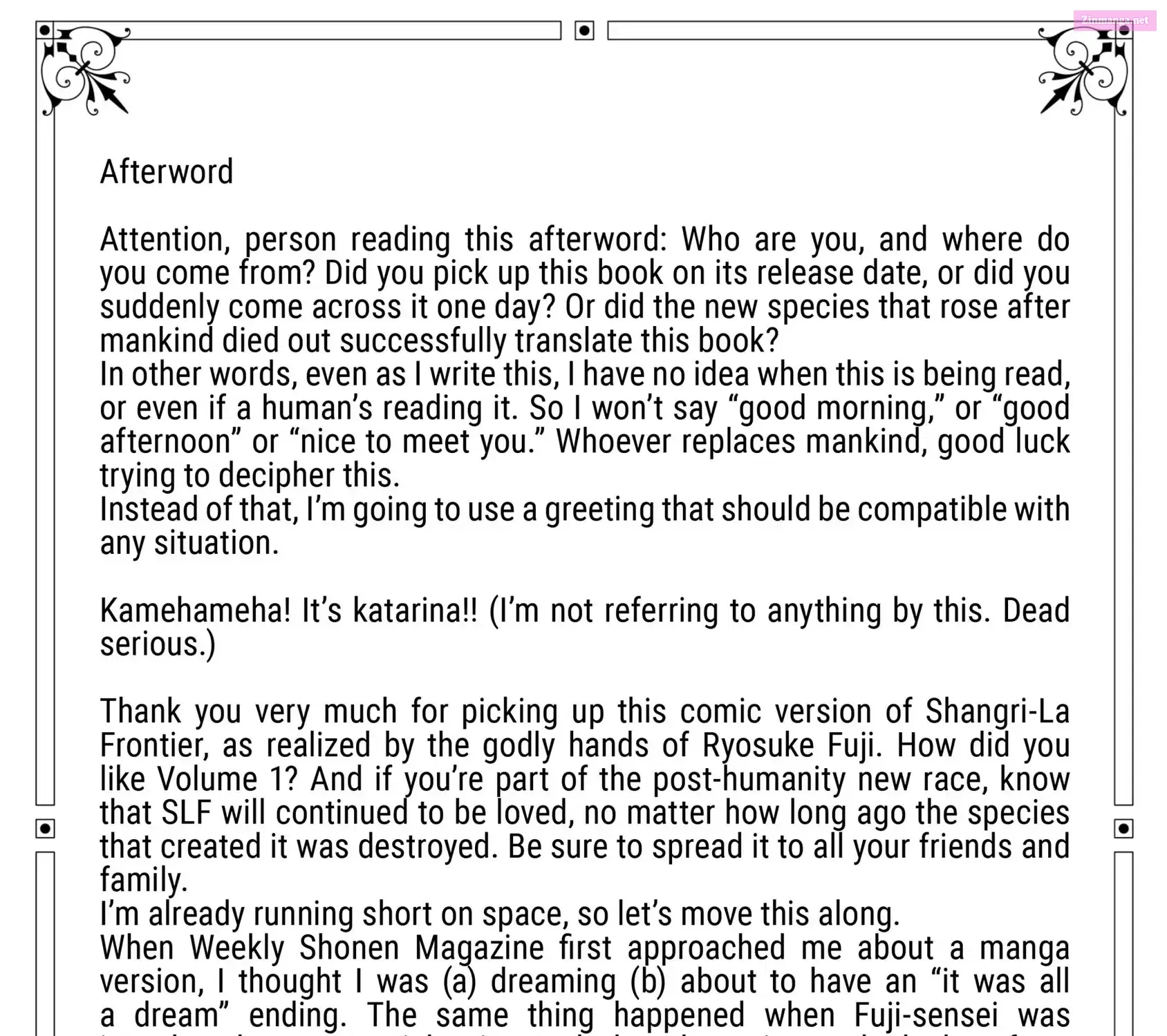 Read Shangri La Frontier EN Manga Online