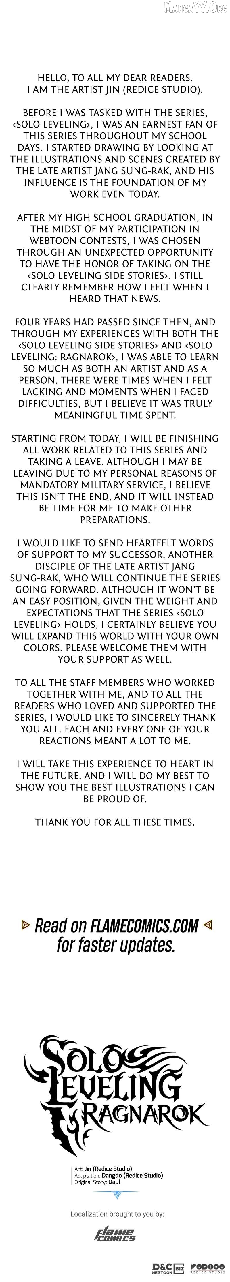Read Solo Leveling Ragnarok EN Manga Online