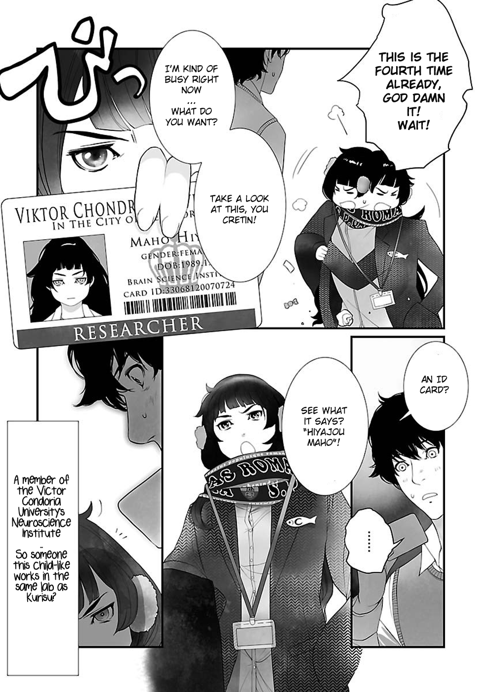 Read Steins Gate - Epigraph of the Closed Curve EN Manga Online