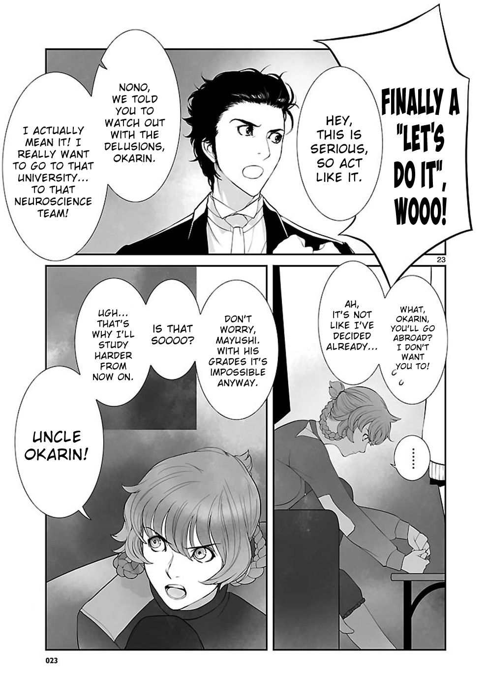 Read Steins Gate - Epigraph of the Closed Curve EN Manga Online