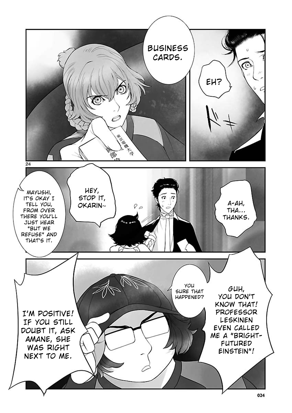 Read Steins Gate - Epigraph of the Closed Curve EN Manga Online